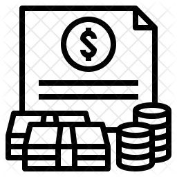 256x256 Finance Icon Of Line Style