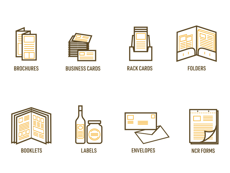 800x600 Print Collateral Icons