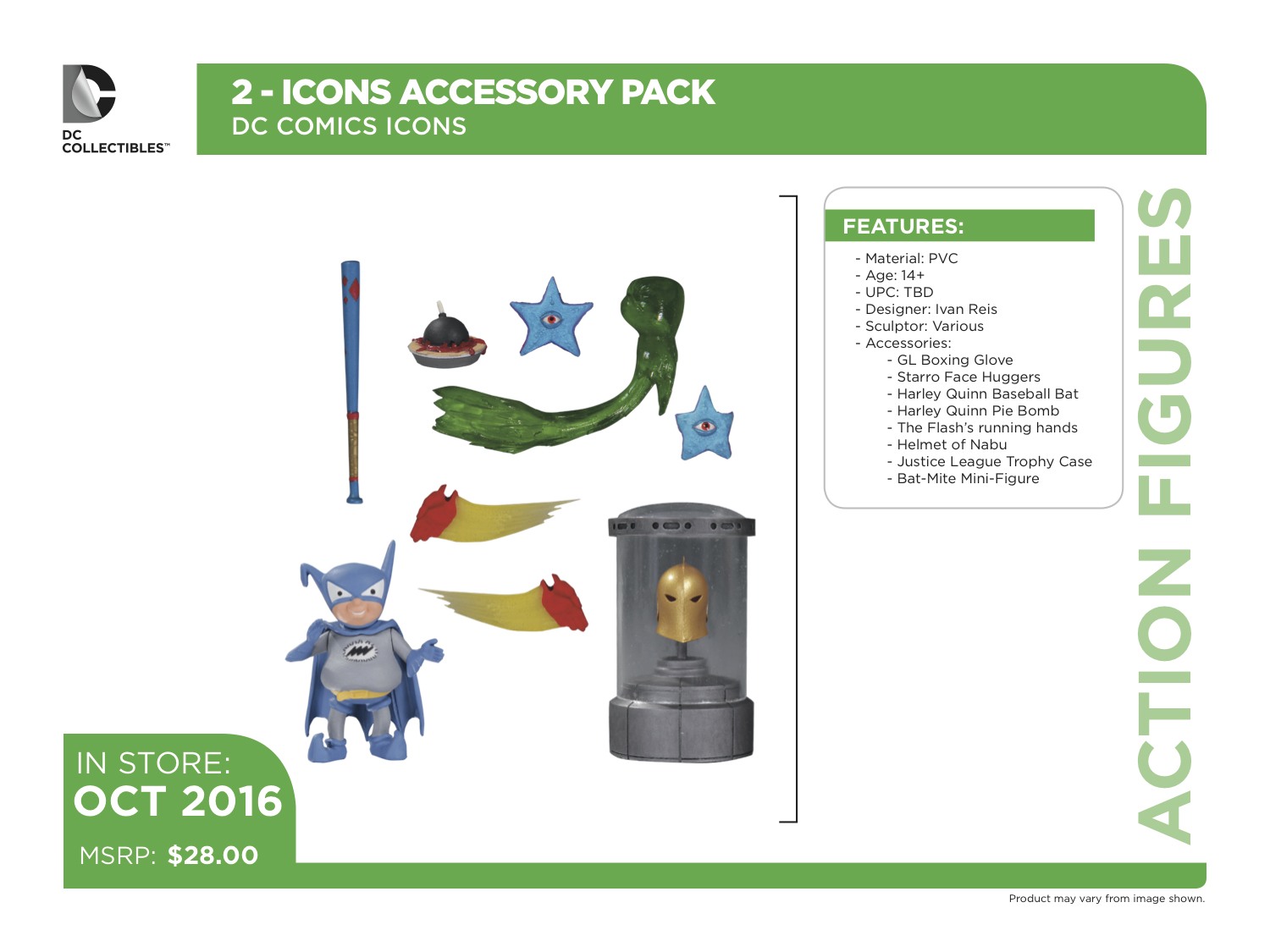 1500x1125 Dc Collectibles Dc Icons Wonder Woman, Swamp Thing, Darkseid