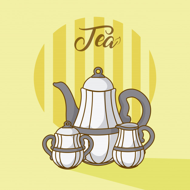 626x626 Tea Kettles Collections Vector Illustration Graphic Icon Vector