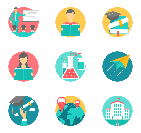 600x564 College Icons