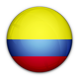 256x256 Colombia, Flag, Of Icon