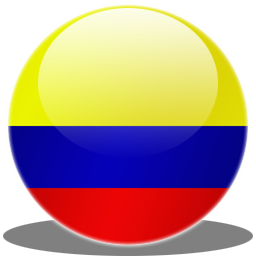 256x256 Colombia Icon Flags Iconset Iconscity