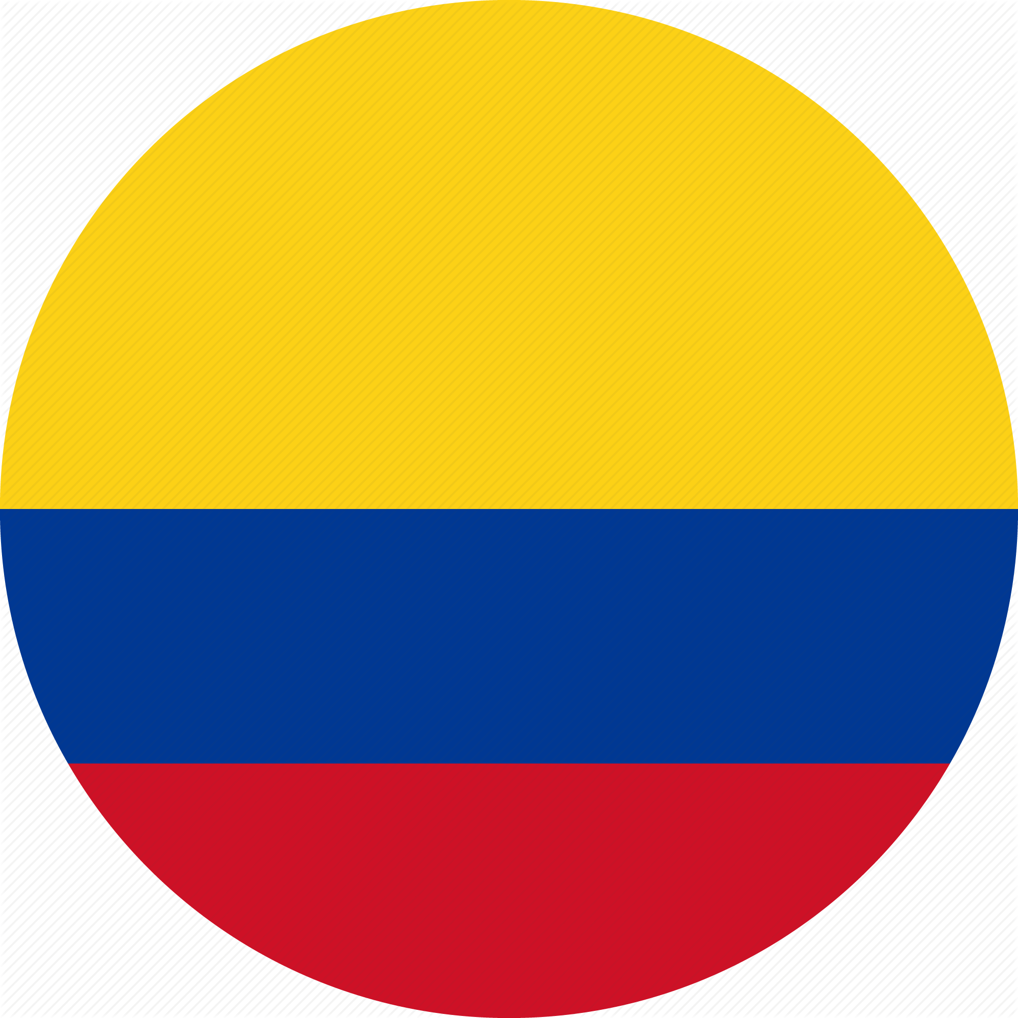 2000x2000 Co, Colombia, Flag Icon