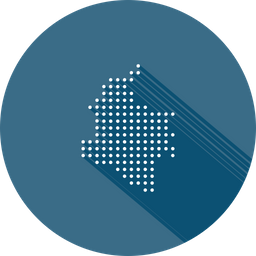 256x256 Colombia, Colombian, Country, Map, Location, Navigation Icon