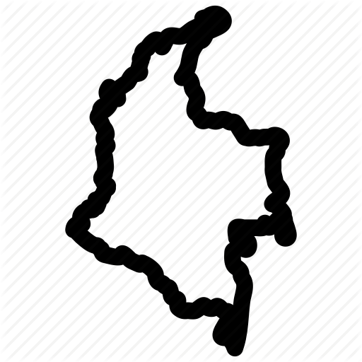 512x512 Colombia, Colombia Map, Colombian, Nation, South America Icon