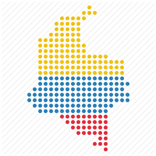 512x512 Colombia, Colombian, Country, Map Icon