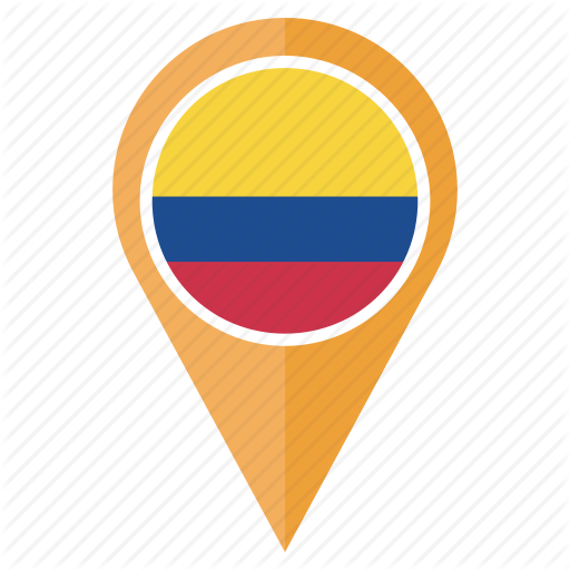 512x512 Colombia, Country, Flag, Location, Nation, Navigation, Pn