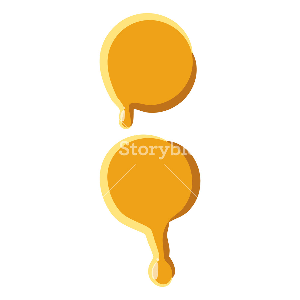 1000x1000 Colon From Honey Icon Isolated On White Background Punctuation