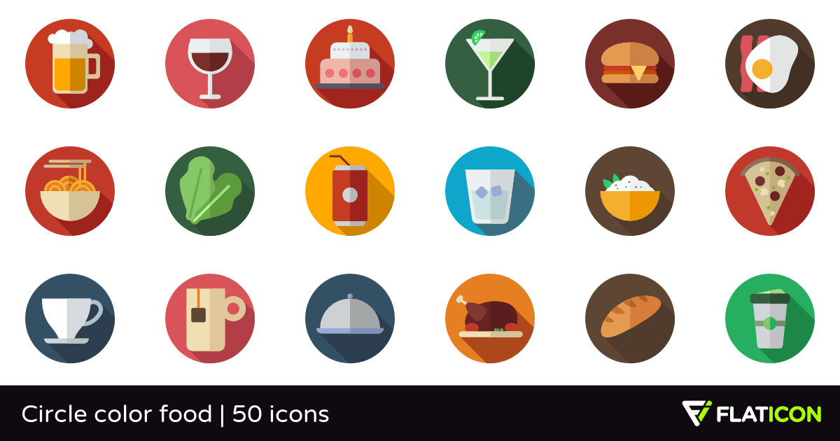 1200x630 Circle Color Food Free Icons