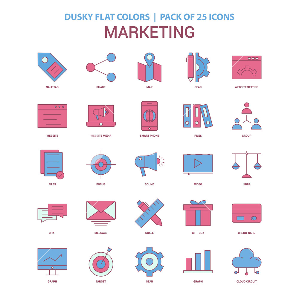 1000x1000 Marketing Icon Dusky Flat Color