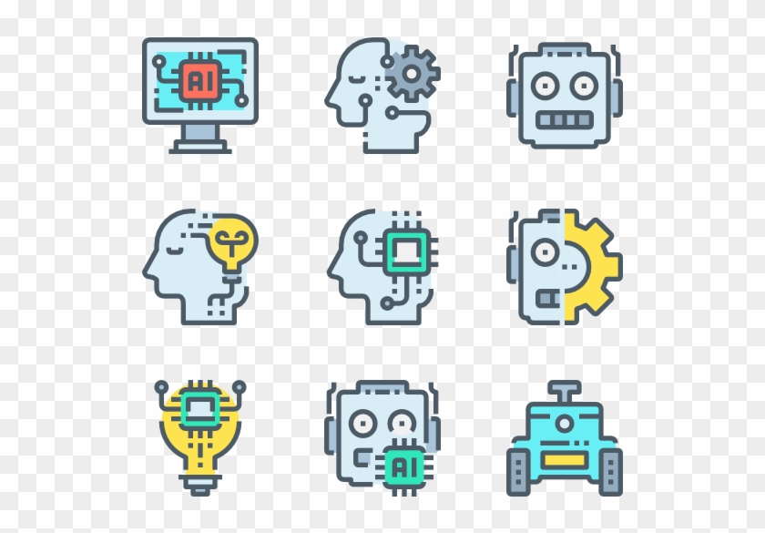 840x585 Robot Icon Packs