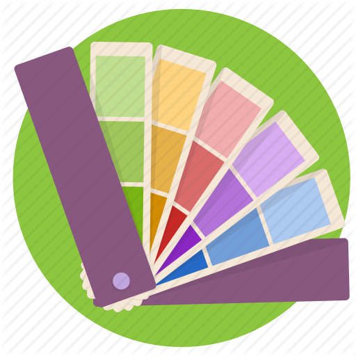 512x512 Color Pallet, Colors, Fan, Pallet Icon
