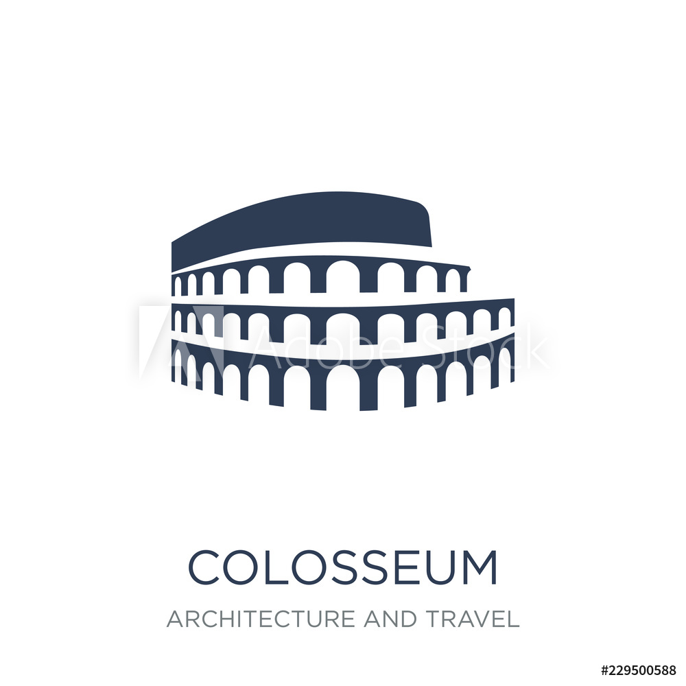 1000x1000 Photo Art Print Colosseum Icon Europosters