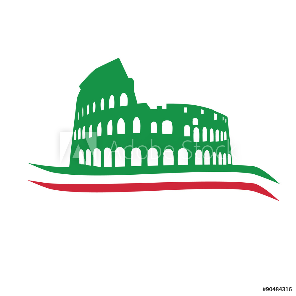 1000x1000 Photo Art Print Rome Colosseum Icon Europosters