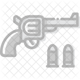 256x256 Colt Icon Of Colored Outline Style