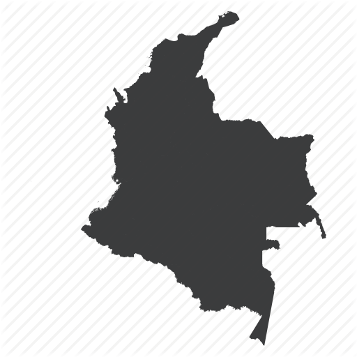 512x512 Colombia, Colombian, Columbia, Country, Map, Navigation, South