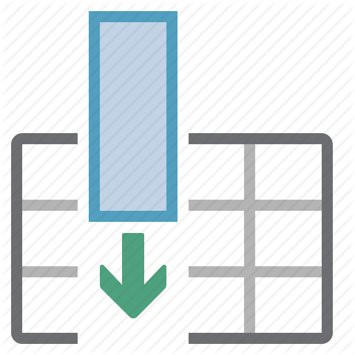 512x512 Column, Insert, Inside, Table Icon