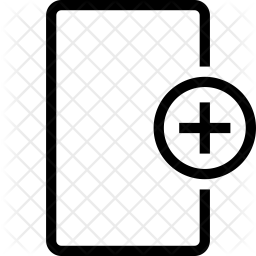 256x256 Add Column Icon Of Doodle Style