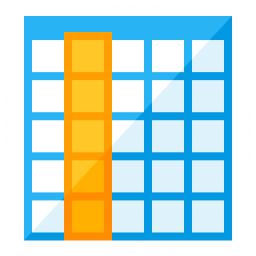 256x256 Iconexperience G Collection Table Selection Column Icon