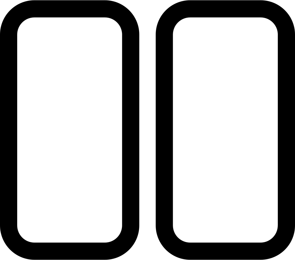 980x864 Two Column Png Icon Free Download