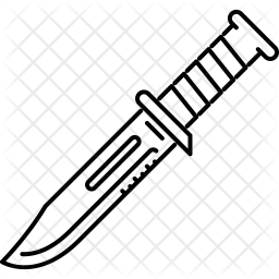 256x256 Combat Icon Of Line Style