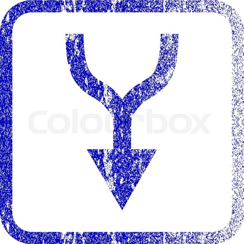800x800 Combine Arrow Down Textured Icon For Stock Vector Colourbox