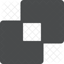 256x256 Combine Icon Of Glyph Style