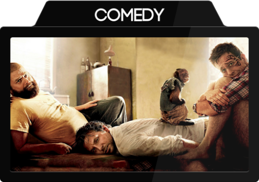 512x360 Comedy, Folder Icon Free Of Movie Folder Icons