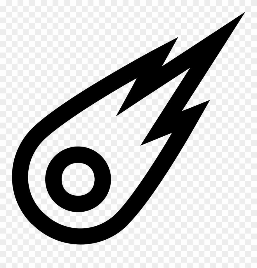 880x918 Asteroid Clipart Fire Trail