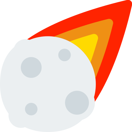 512x512 Space, Comet Icon Free Of Colocons Free