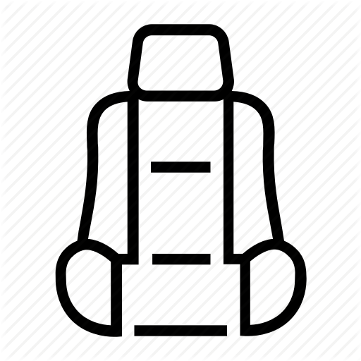 512x512 Car, Comfort, Driver, Front, Seat, Stock Icon