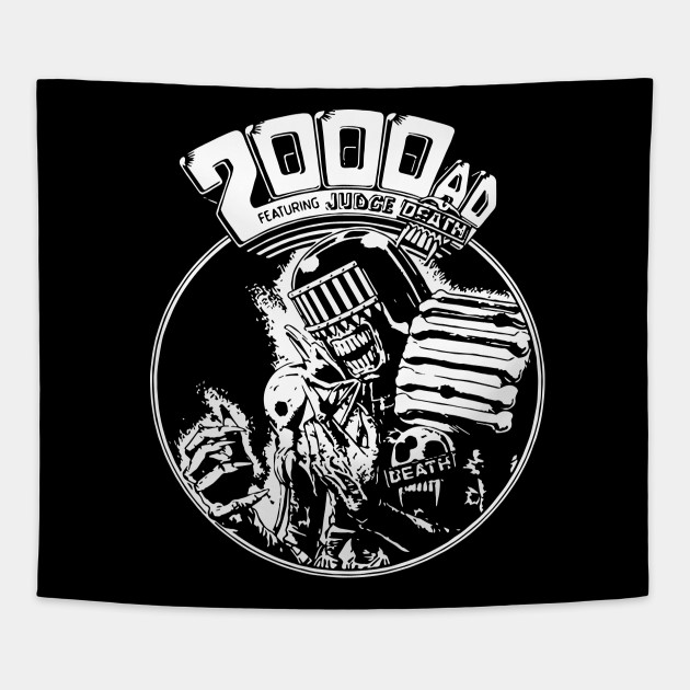 630x630 Judge Death Dredd Deaths Head Comic Icon Dc Marvel Retro Dark