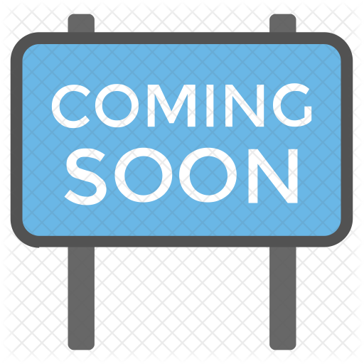 Coming Soon Signboard Icon Of Flat Style 512x512 Coming Soon Signboard Icon Of Flat Style