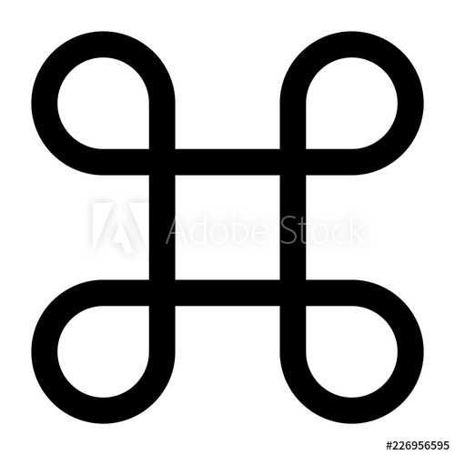 Command Button Vector Icon 500x500 Command Button Vector Icon