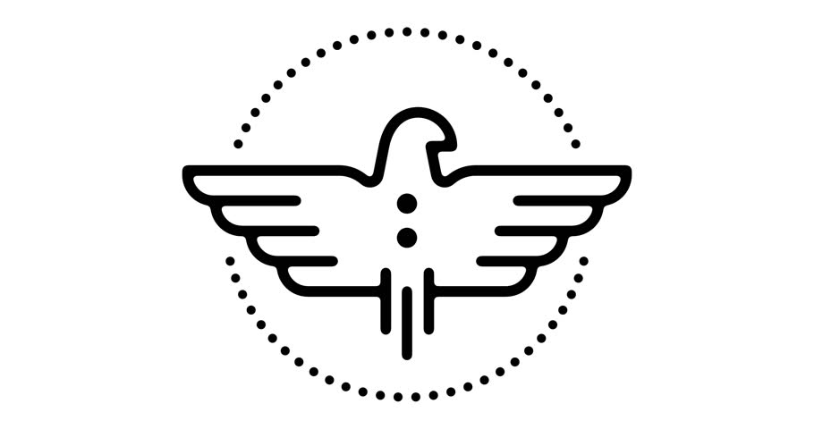 910x480 Commando Icon Stock Video Footage