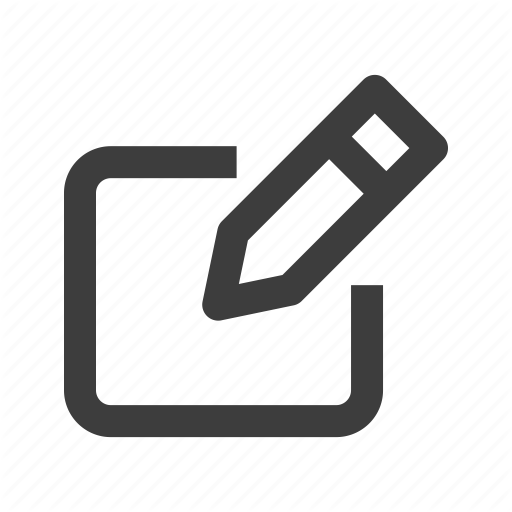 512x512 Box, Comment, Edit, Note, Pen, Ui, Write Icon