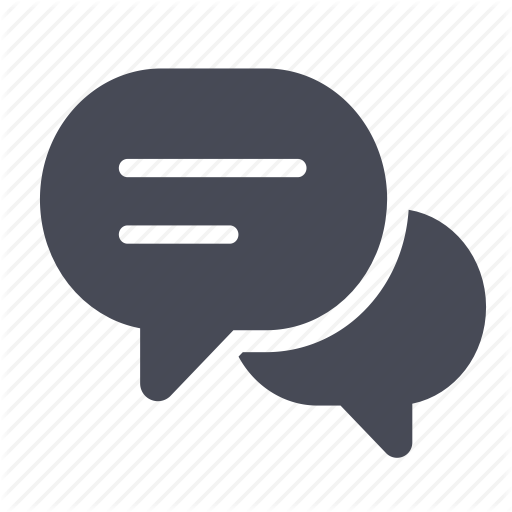 512x512 Bubble, Chat, Comment, Comments, Conversation, Message, Talk Icon