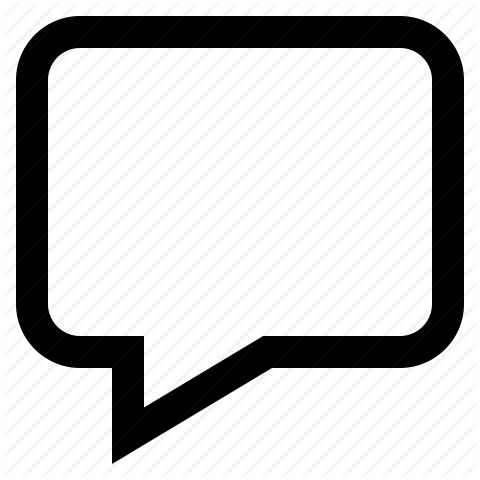 480x480 Facebook Comment Icon Png Vector, Clipart