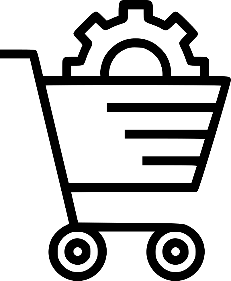 806x980 E Commerce Services Solution Cart Online Shopping Settings Png