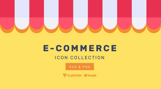 650x361 Exclusive Freebie E Commerce Icon Set