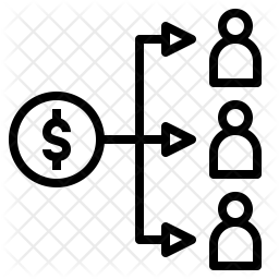 256x256 Commission Icon Of Line Style