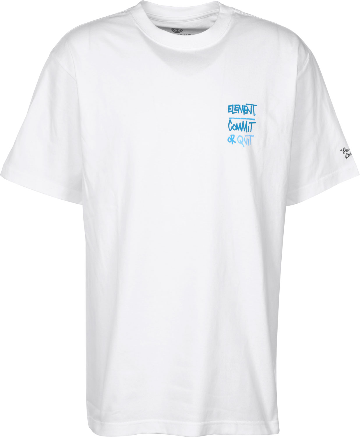 1236x1500 Element Commit Icon T Shirt White