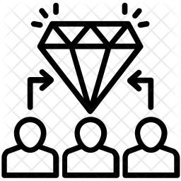 256x256 Employee Commitment Icon Of Line Style