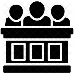 256x256 Committee Icon Of Glyph Style