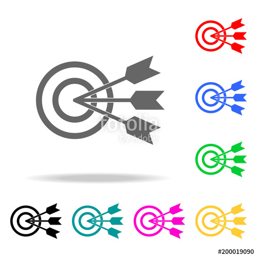 500x500 Common Goal Icon Elements Of Teamwork Multi Colored Icons
