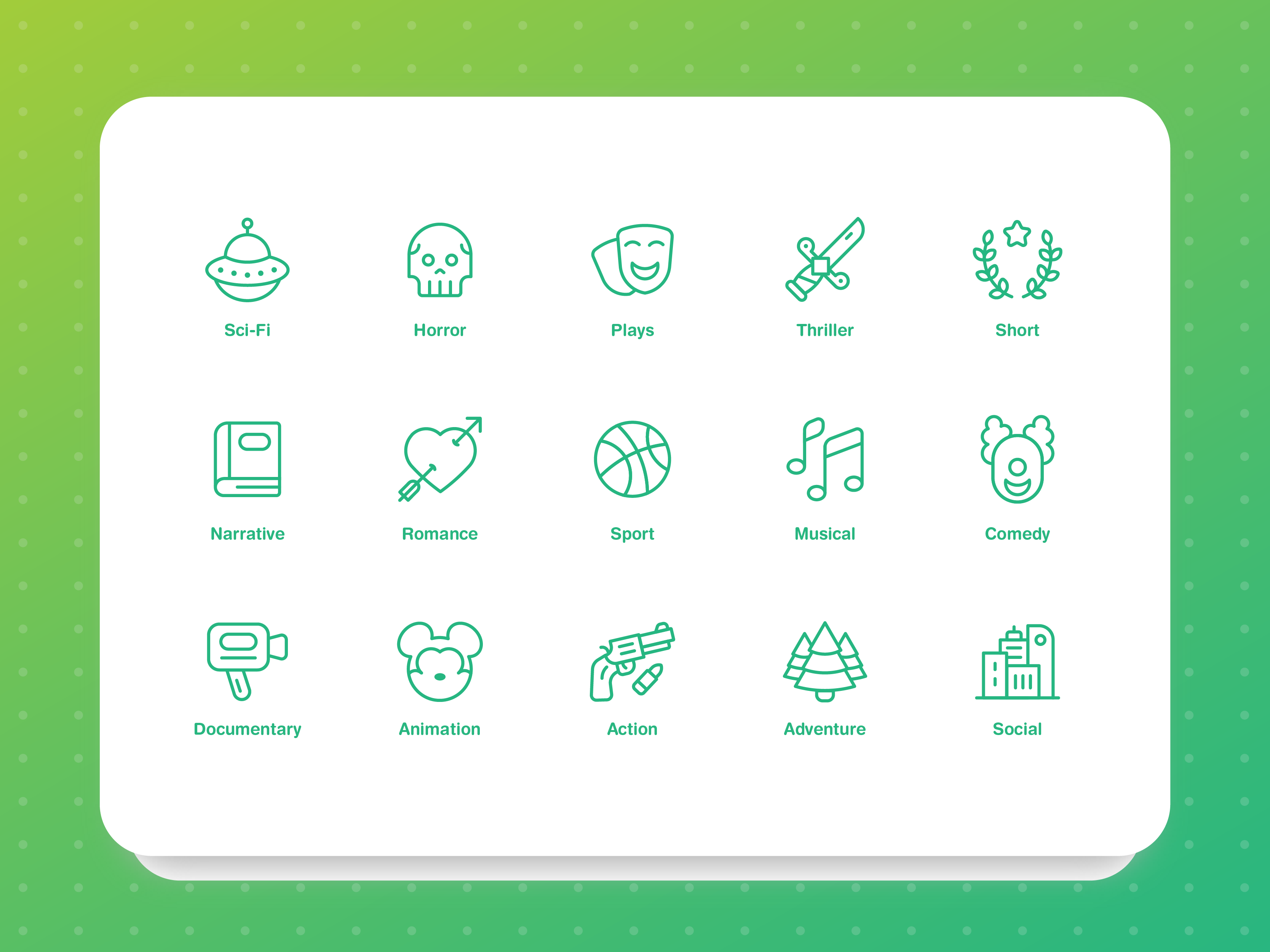 3335x2501 Designing An Icon Set For Movie Genres