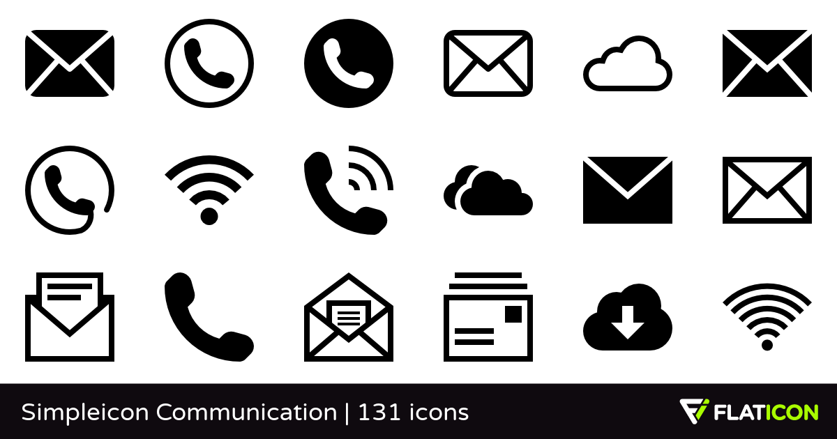 1200x630 Simpleicon Communication Free Icons