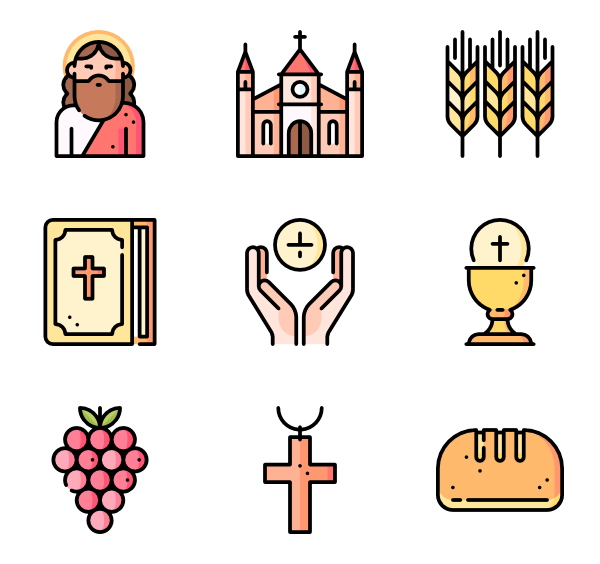 600x564 Communion Icons