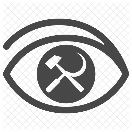 512x512 Communism Icon Of Glyph Style